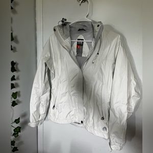 White Nike Raincoat